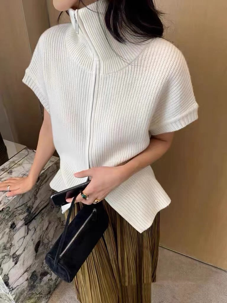 Mini Square Leather Handbag Underarm Bag 90s Style Furry Leather Pen Holder Bag Small Square Fashionable Women&#039;s
